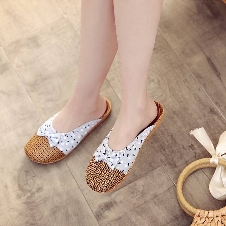 Rattan Sandals for Women