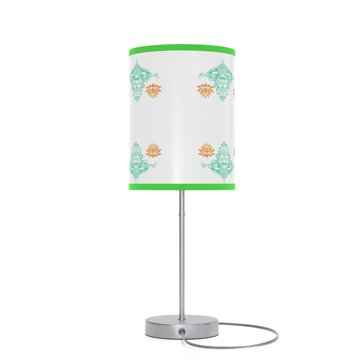 Lotus kolam Pattern Lamps with Lampshades ,Lotus Boho pattern Lamp  US|CA plug, Housewarming gifts, Holiday Gifts