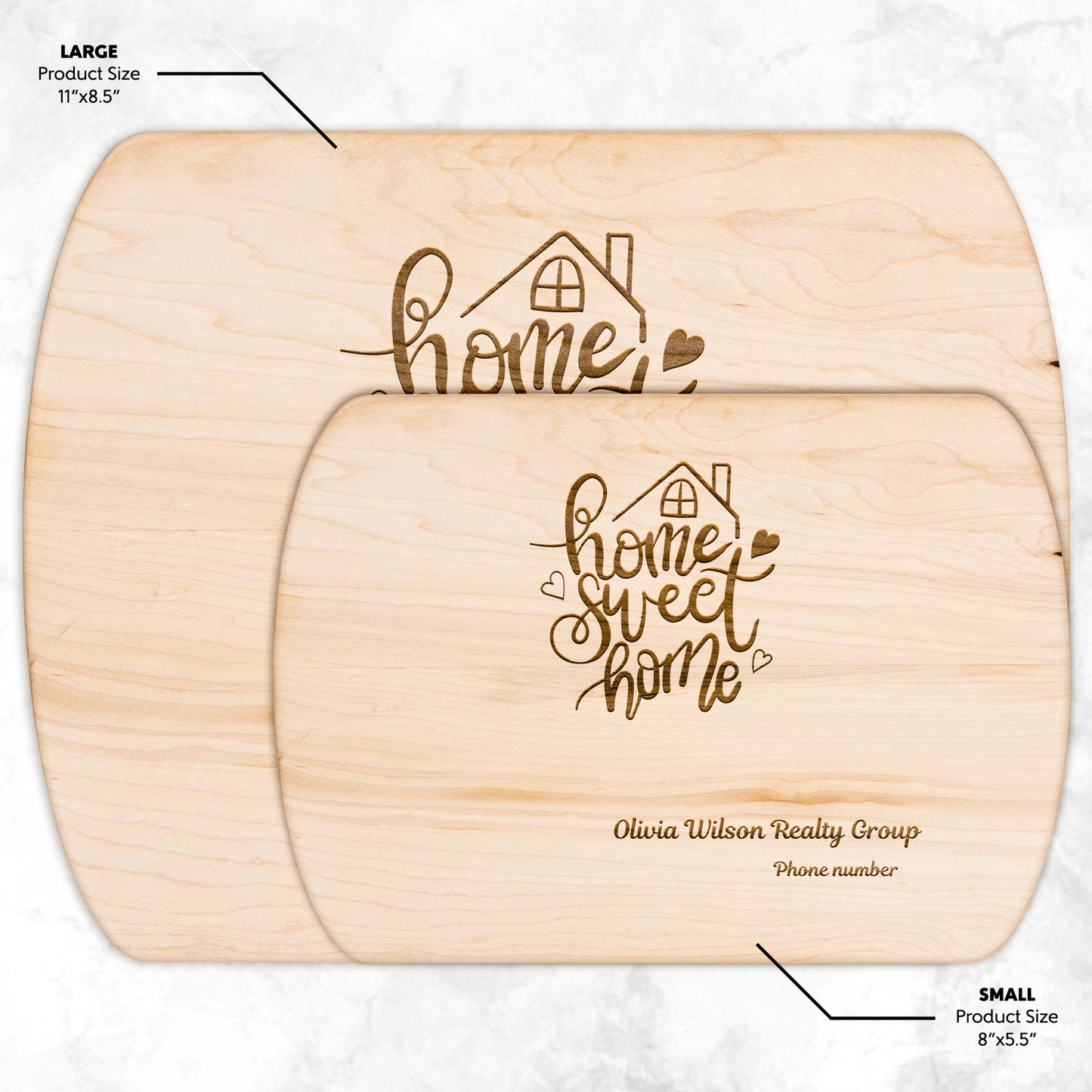 Real Estate Closing Gift, Personalized Cutting Board
