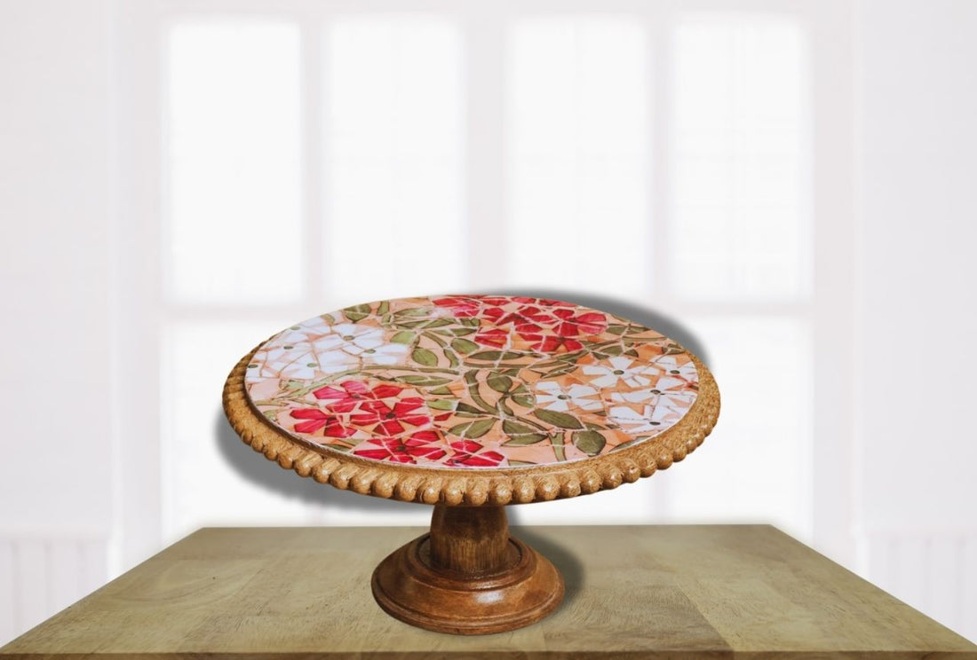 Mosaic Cake Stand