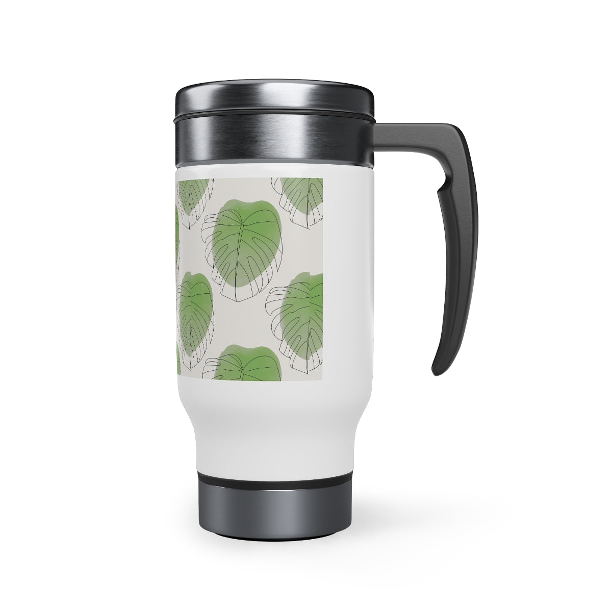 Stainless Steel Travel Mug with Handle