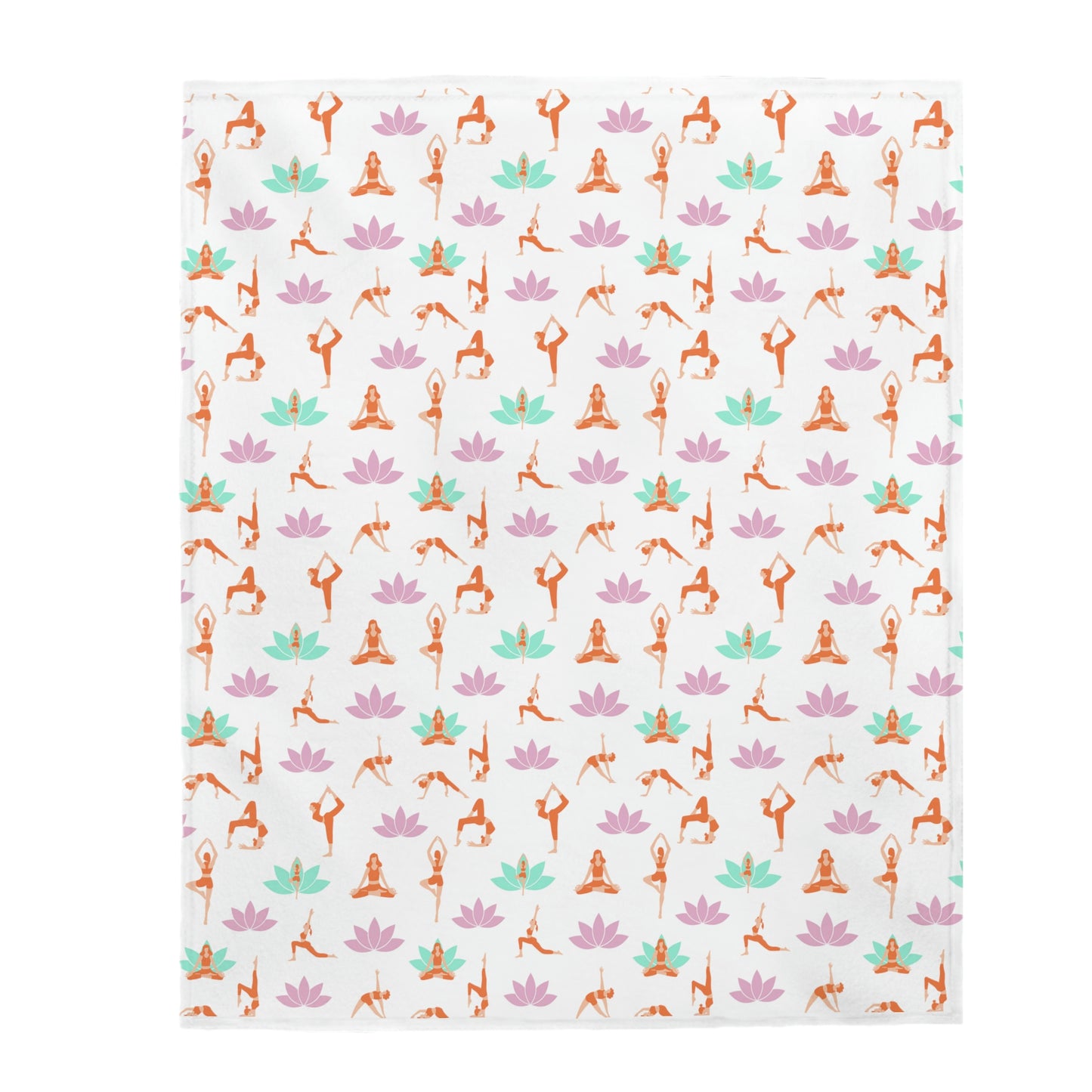 Yoga Plush Blanket, Meditation Yoga Blanket, Yoga gifts