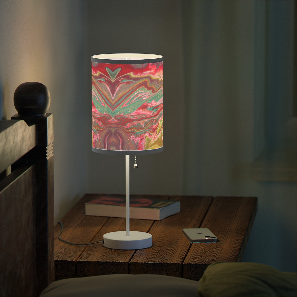 Abstract print Lamp  US|CA plug