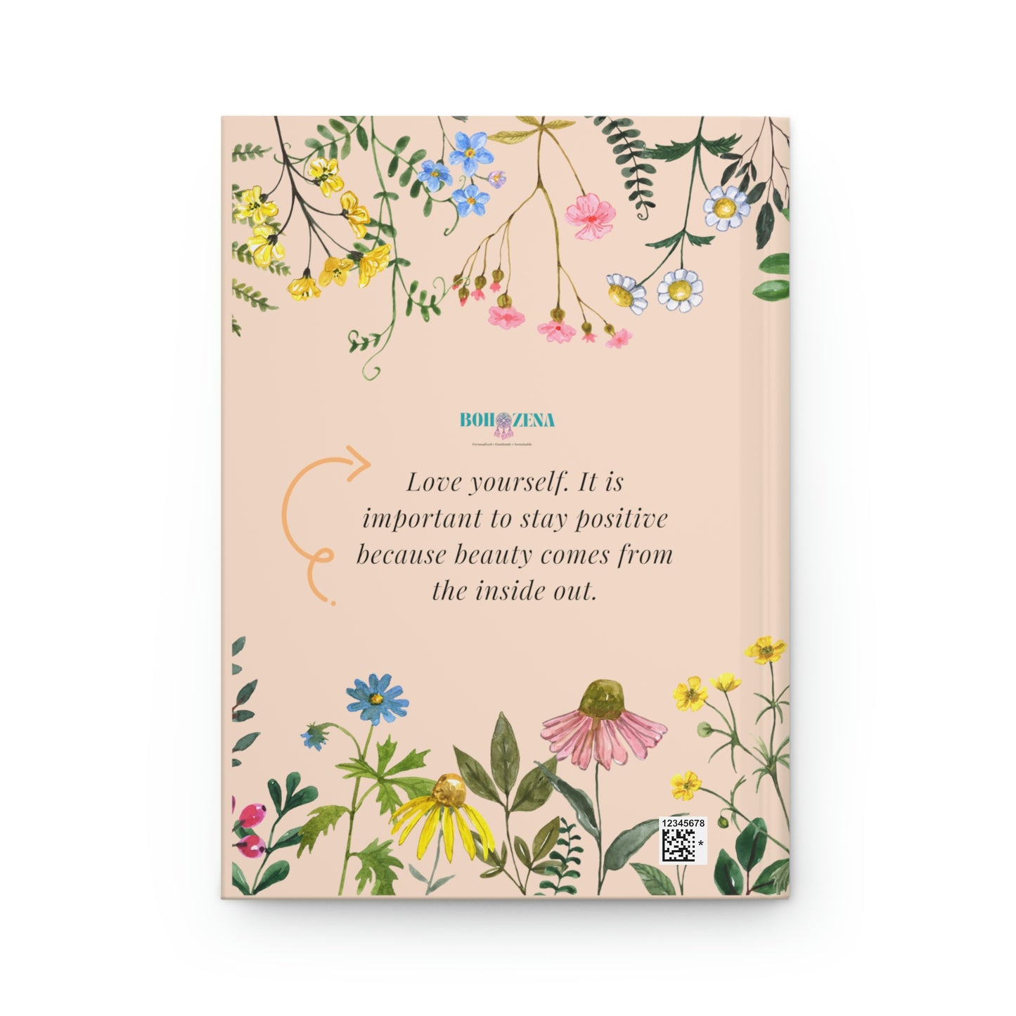 Hardcover Inspirational Journal | Inspirational notebook