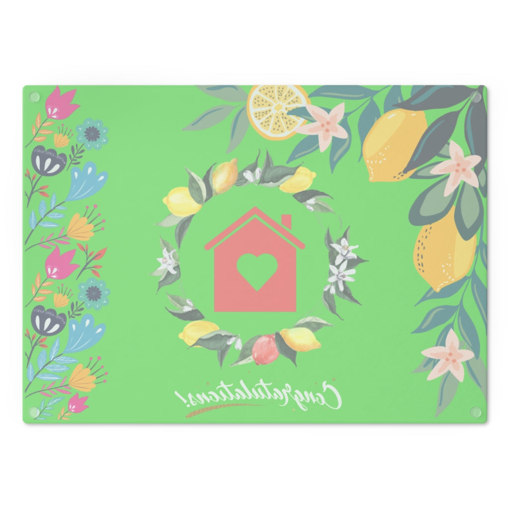 Personalized kitchen cutting board