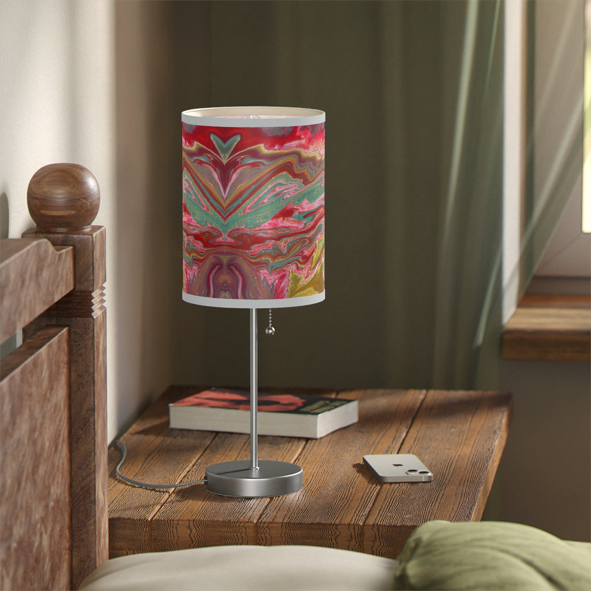 Abstract print Lamp  US|CA plug