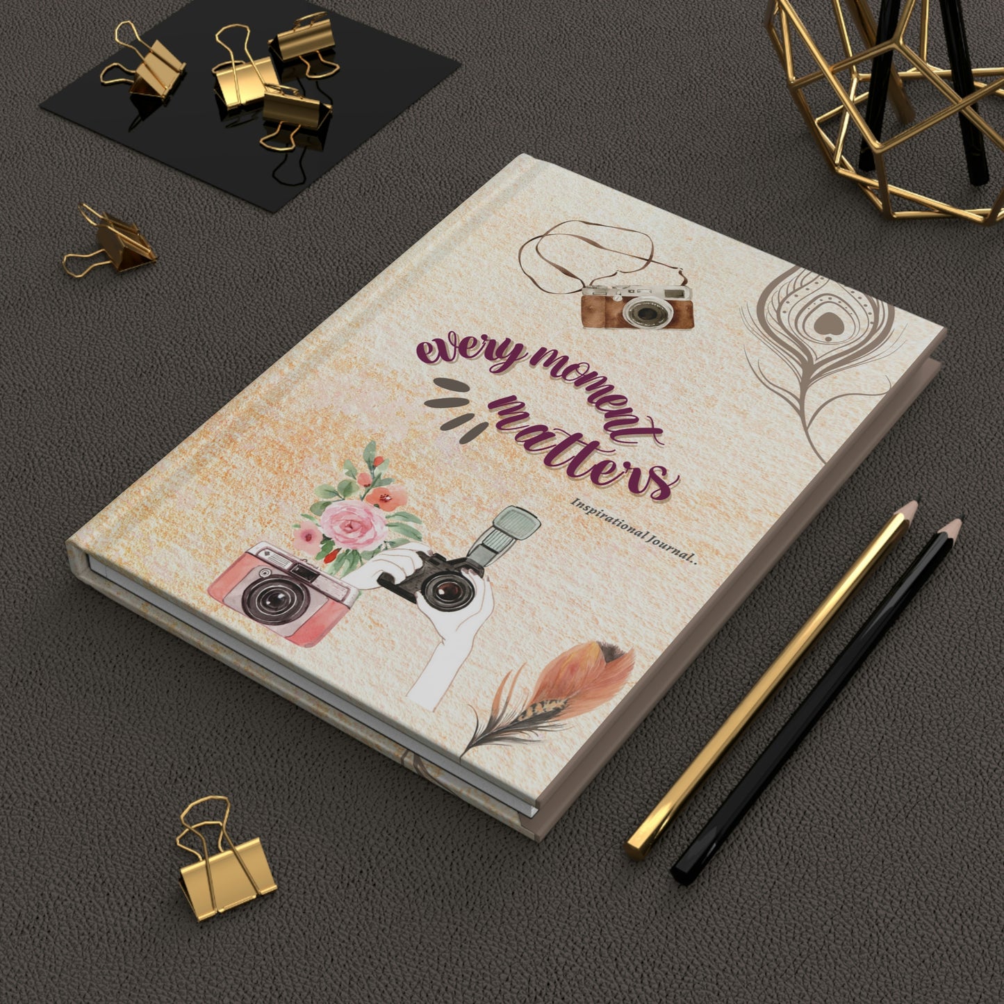 Hardcover Inspirational Journal | Inspirational notebook