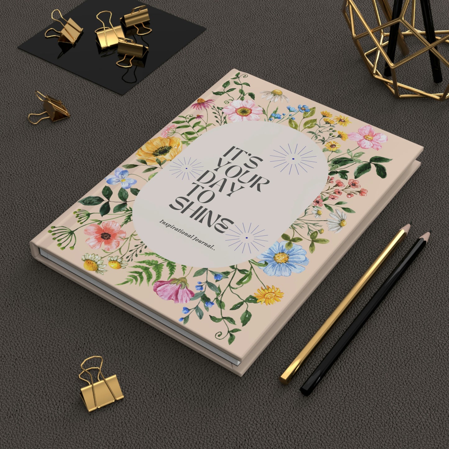 Hardcover Inspirational Journal | Inspirational notebook
