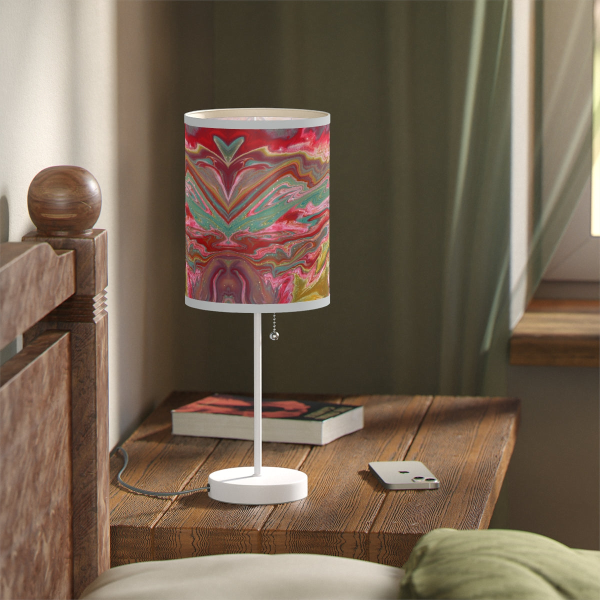 Abstract print Lamp US|CA plug