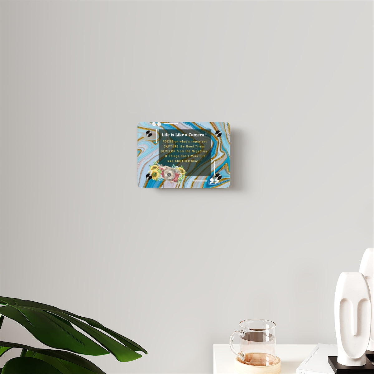 Inspirational Acrylic Wall Art Panels