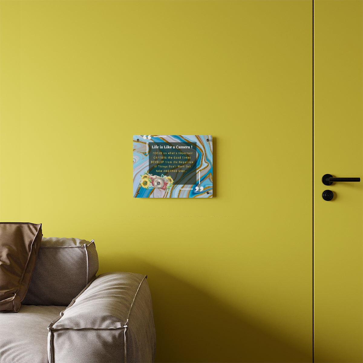 Inspirational Acrylic Wall Art Panels