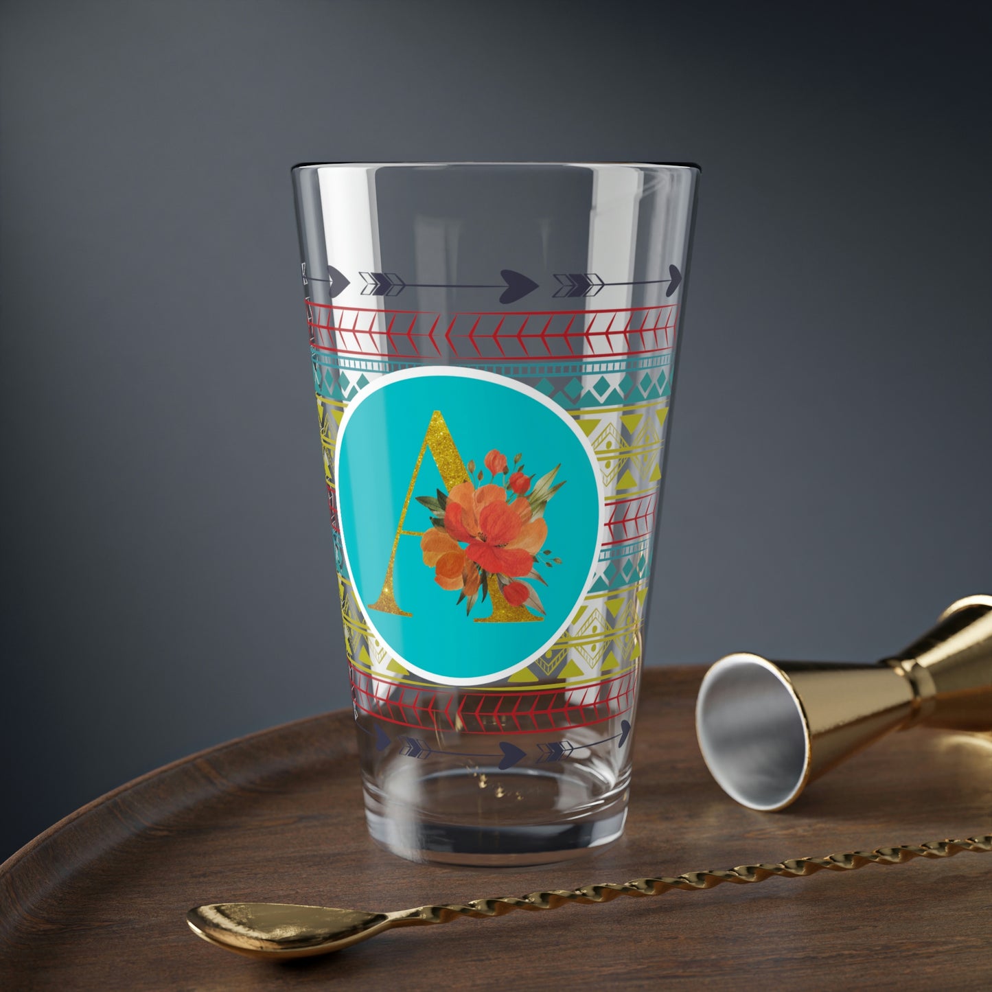 Custom Mixing Glass, 16oz