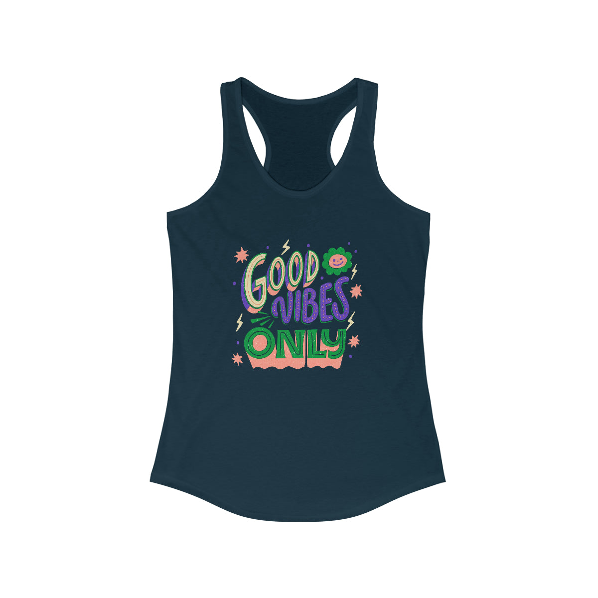 Good Vibes only Racerback Tank