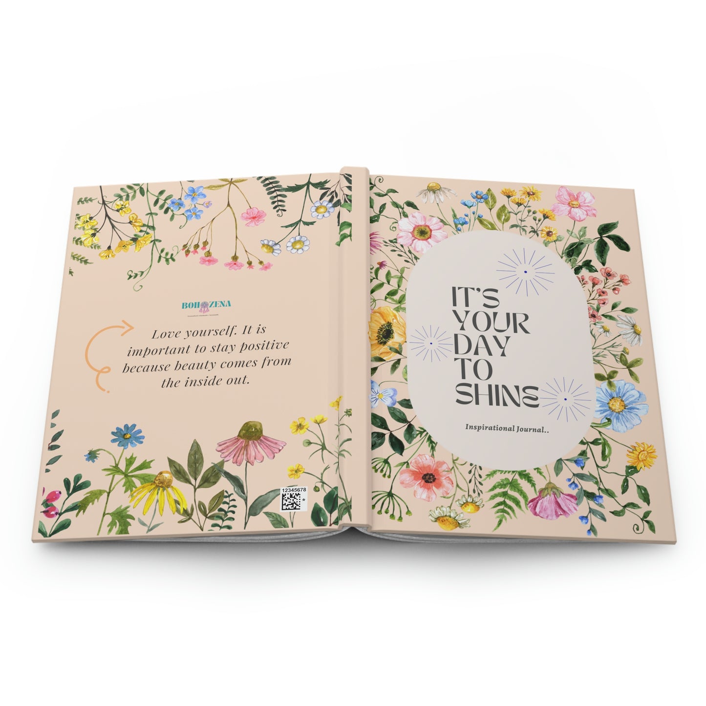 Hardcover Inspirational Journal | Inspirational notebook