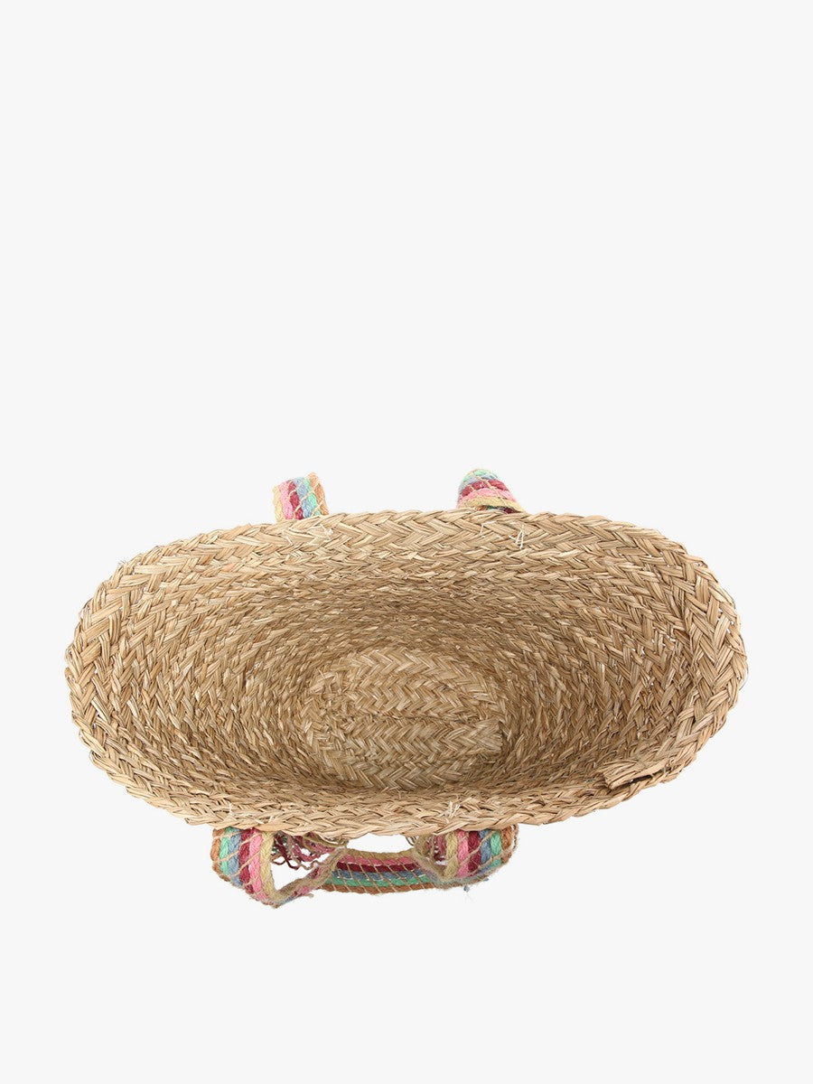 Natural seagrass tote Bag