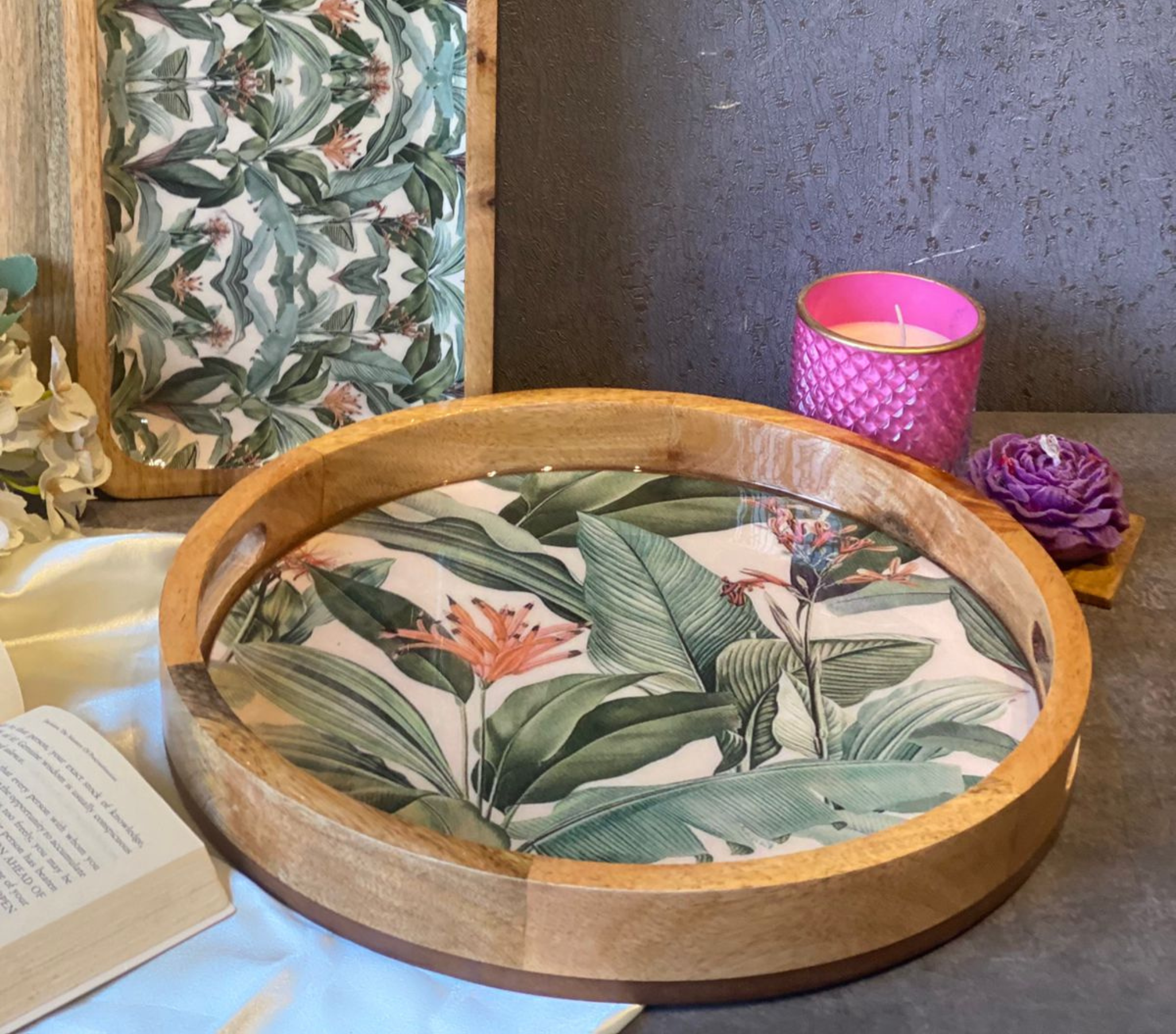 Tropical Mango wood Tray