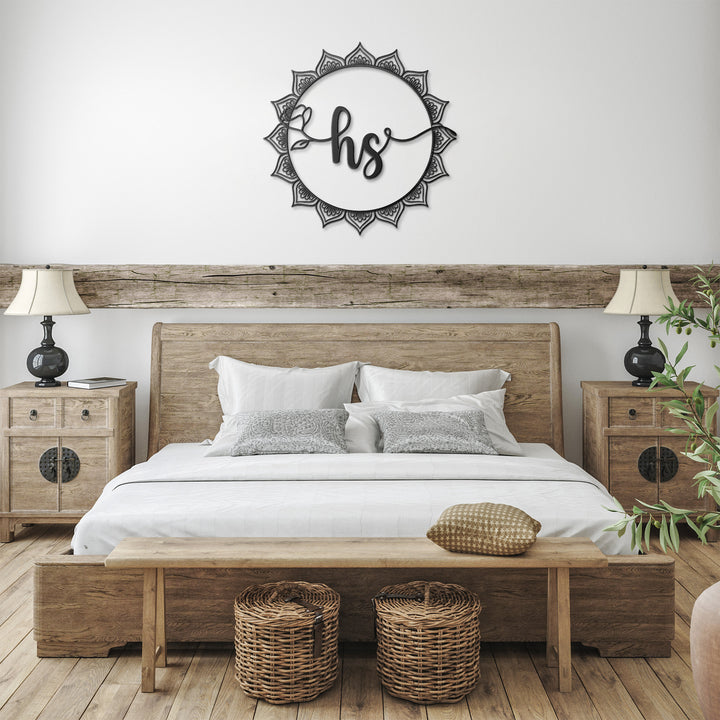 Mandala Wall Metal sign