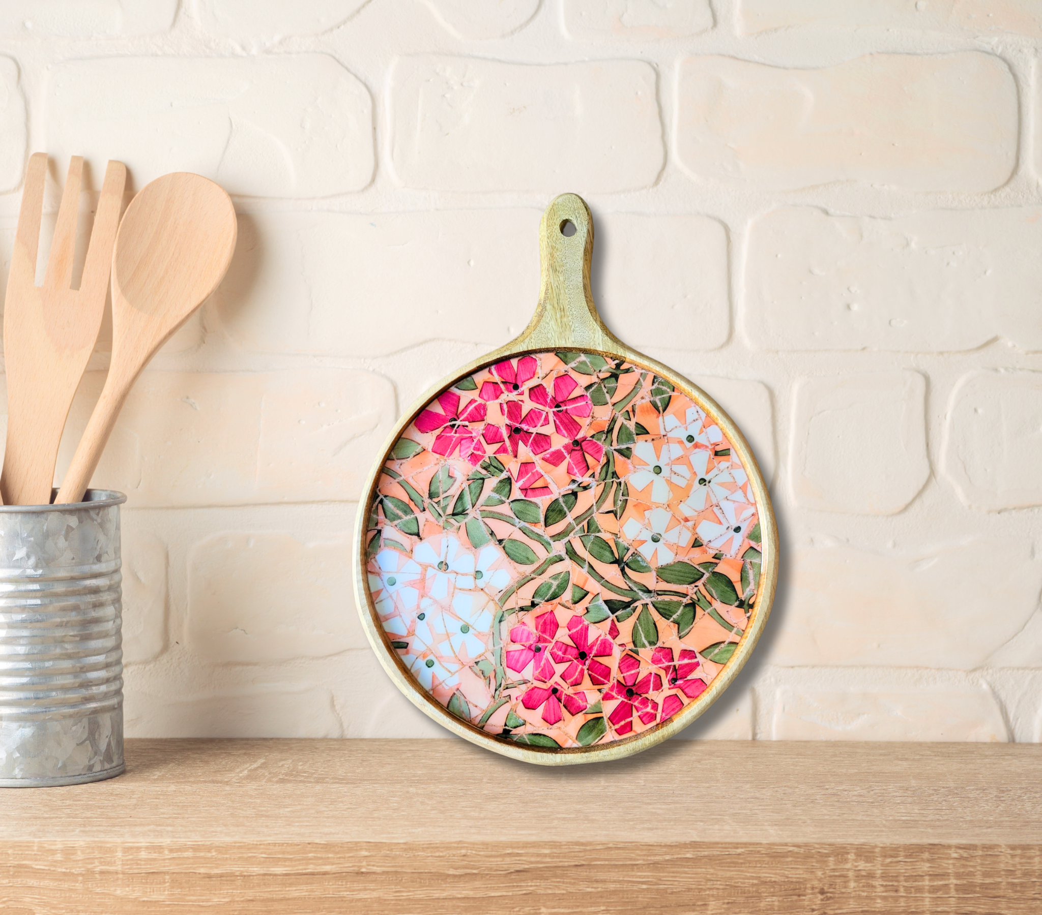 Charcuterie Board Pizza Serving Platter