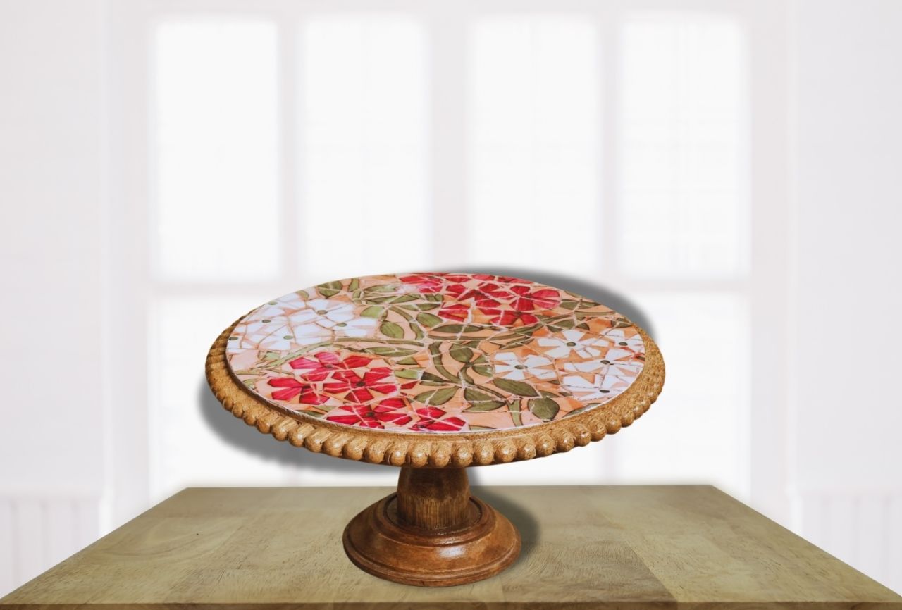Mosaic Cake Stand