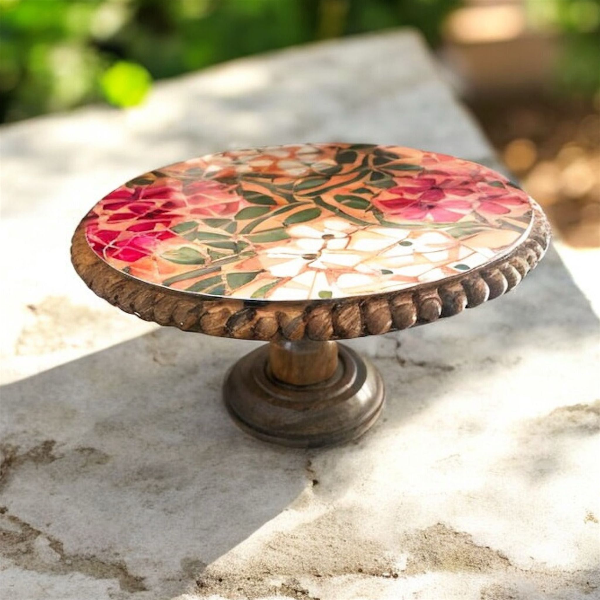 Mosaic Cake Stand
