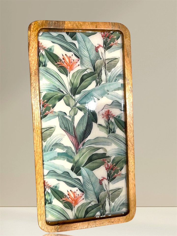 Tropical Mango Wood Serving Tray