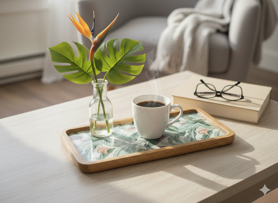 Tropical Mango Wood Serving Tray