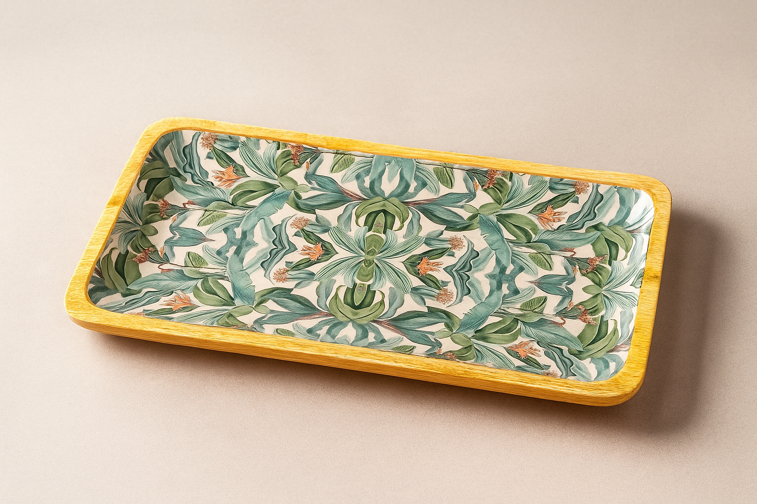 Tropical Mango Wood Serving Tray