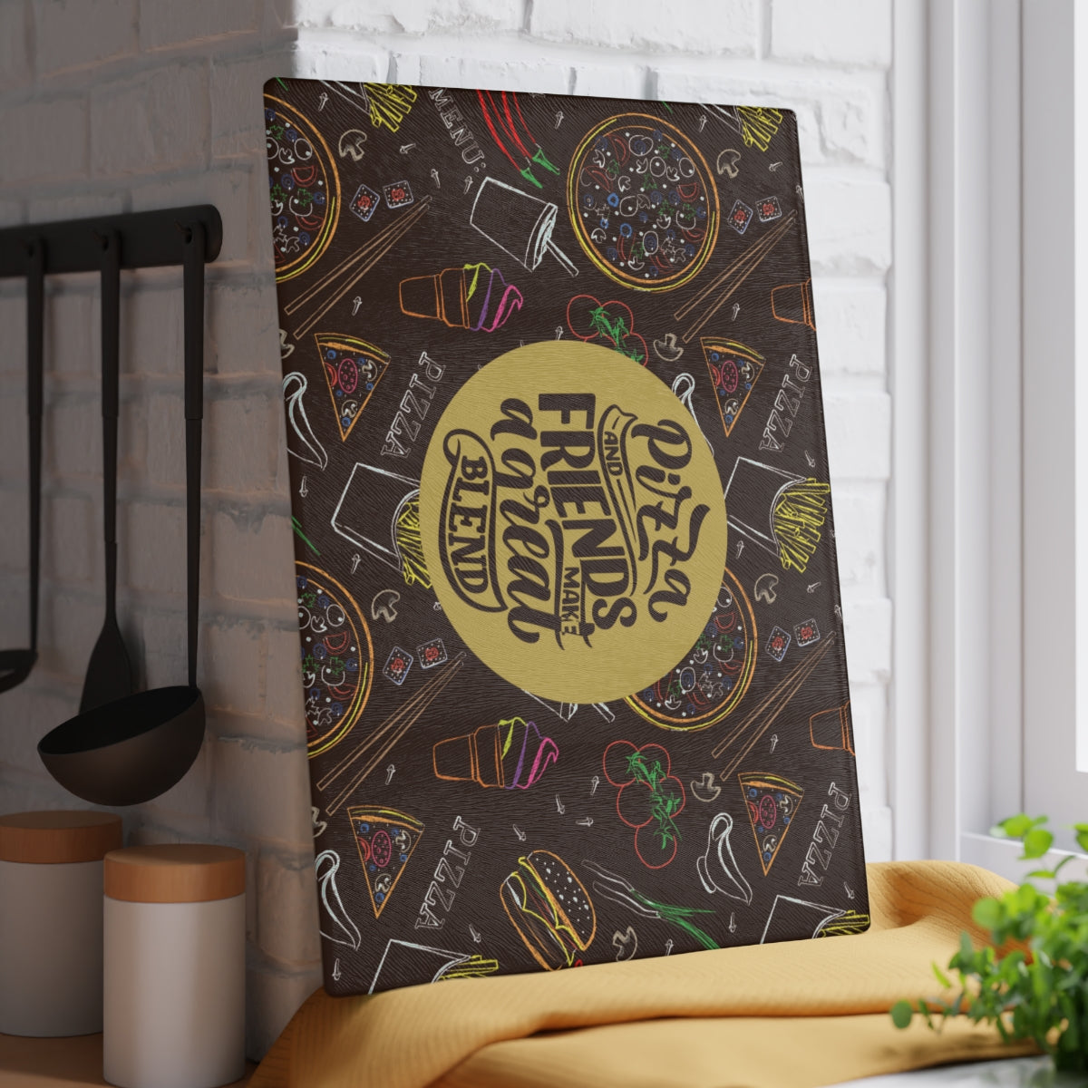 Glass Cutting Board, Charcuterie Board