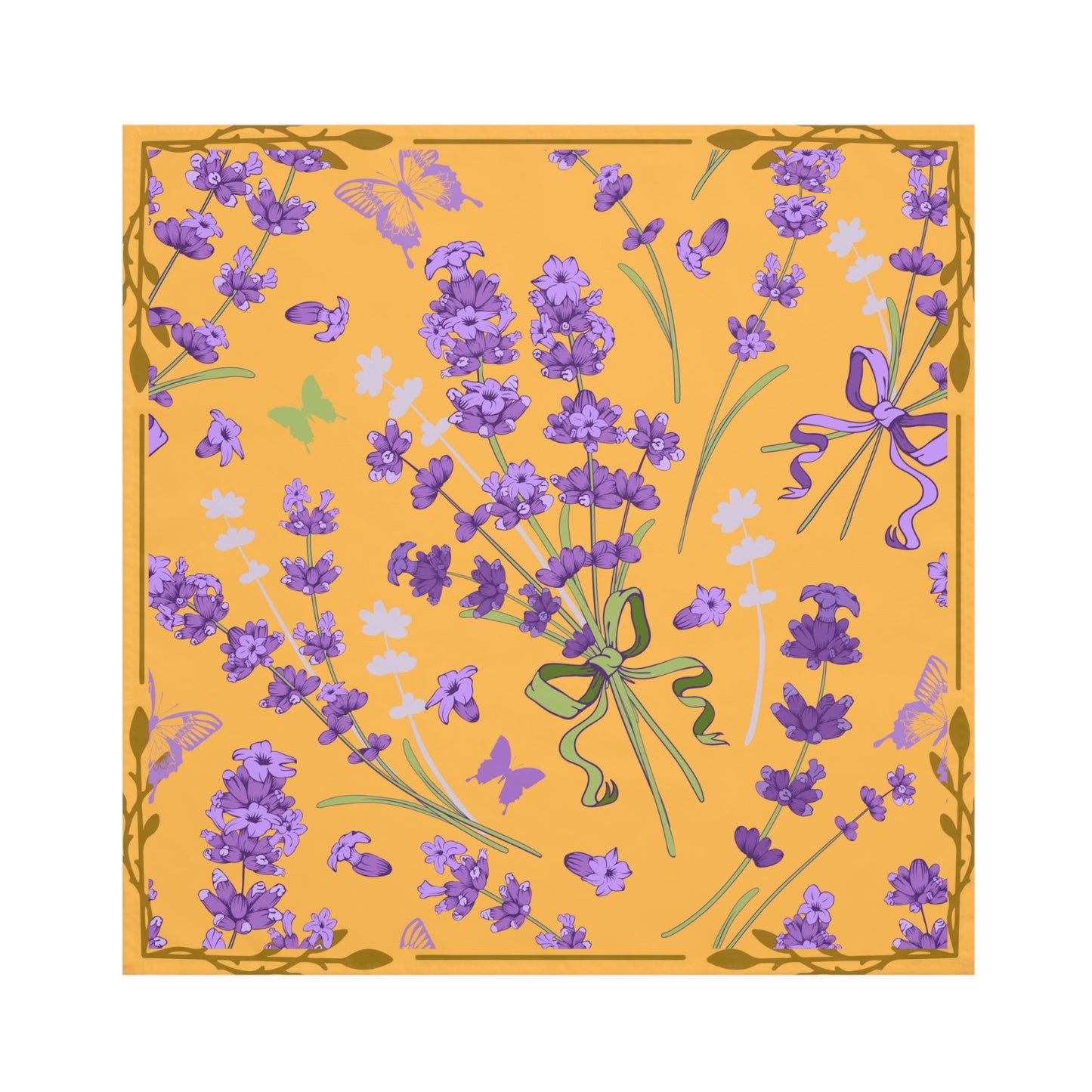 Floral Lavender 4-piece Kitchen Towel Set