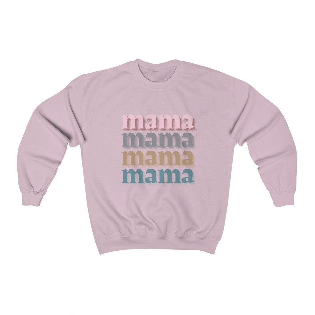 Retro MAMA Crewneck Sweatshirt