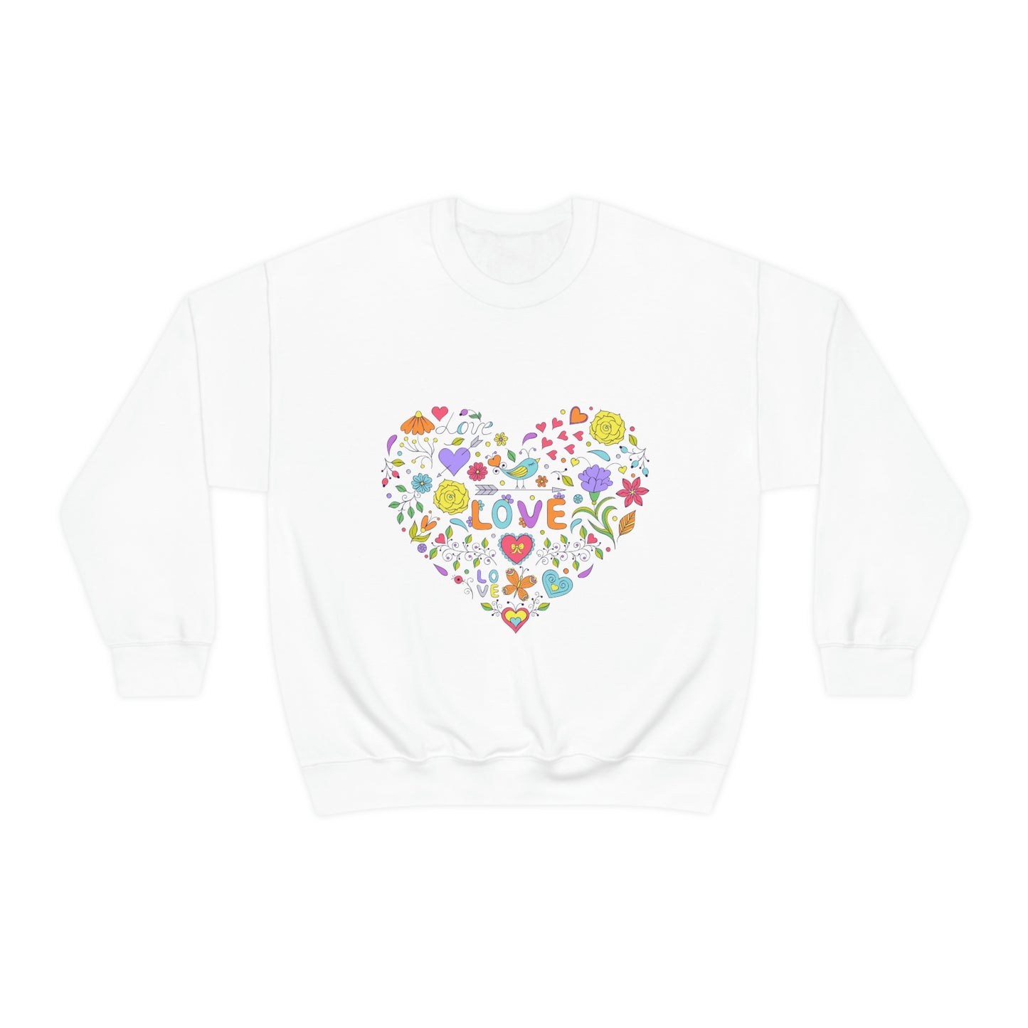 Valentine's Day Heart crewneck sweatshirt