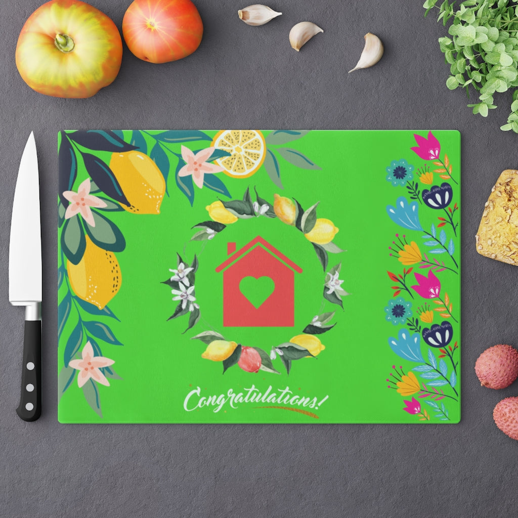 Personalized kitchen cutting board