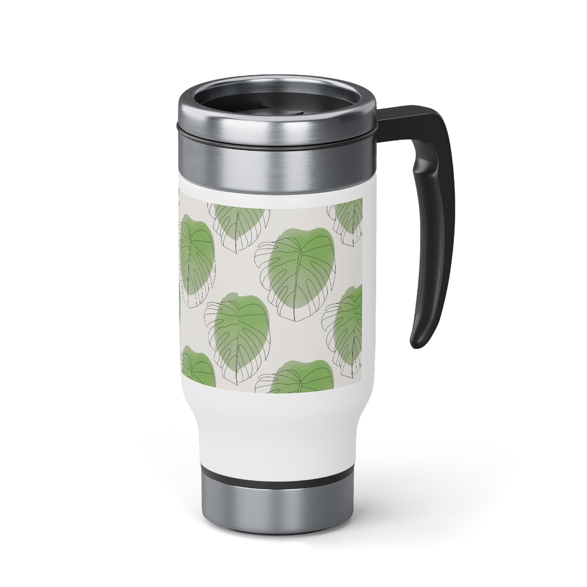 Stainless Steel Travel Mug with Handle