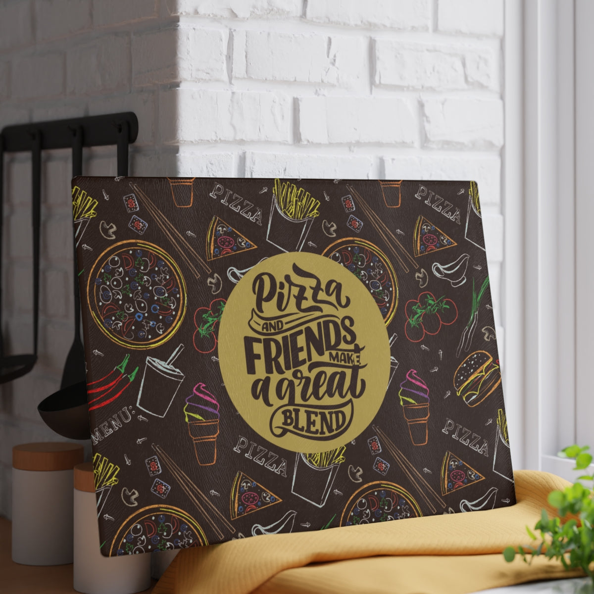 Glass Cutting Board, Charcuterie Board