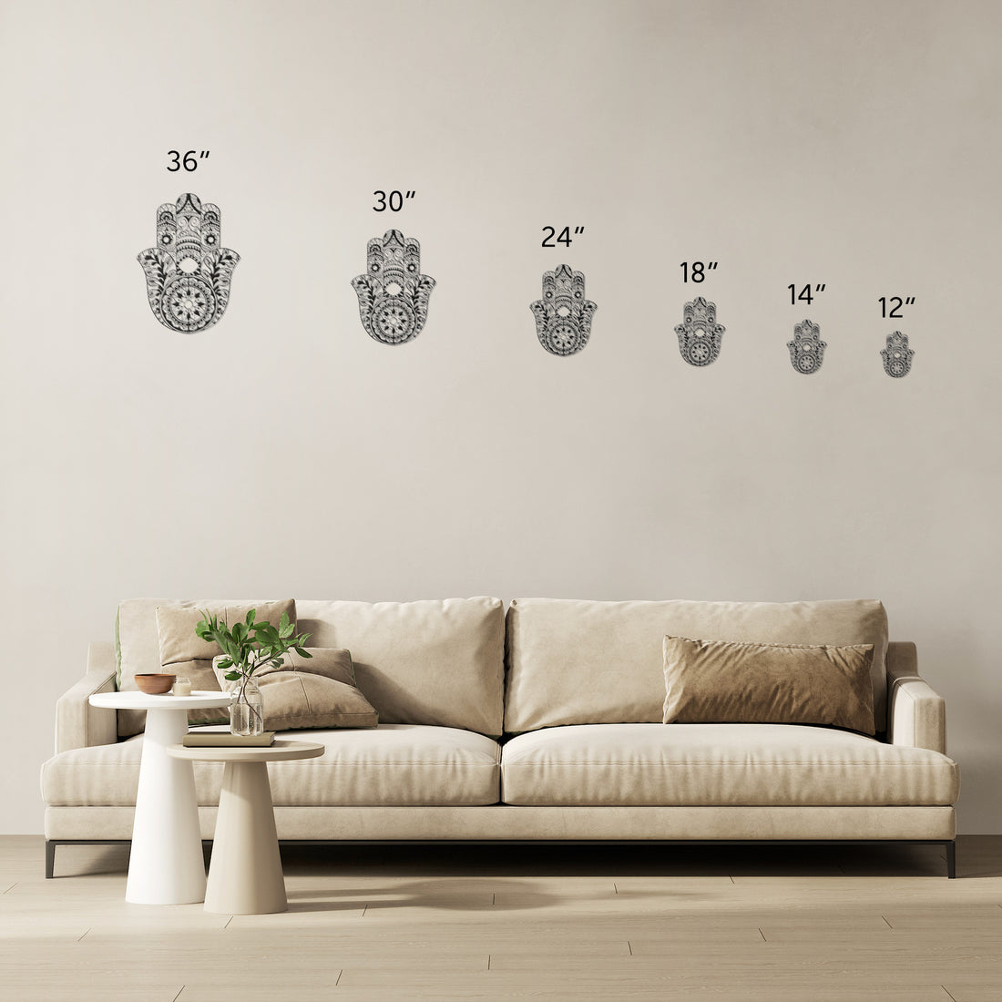 Hamsa Wall Metal sign