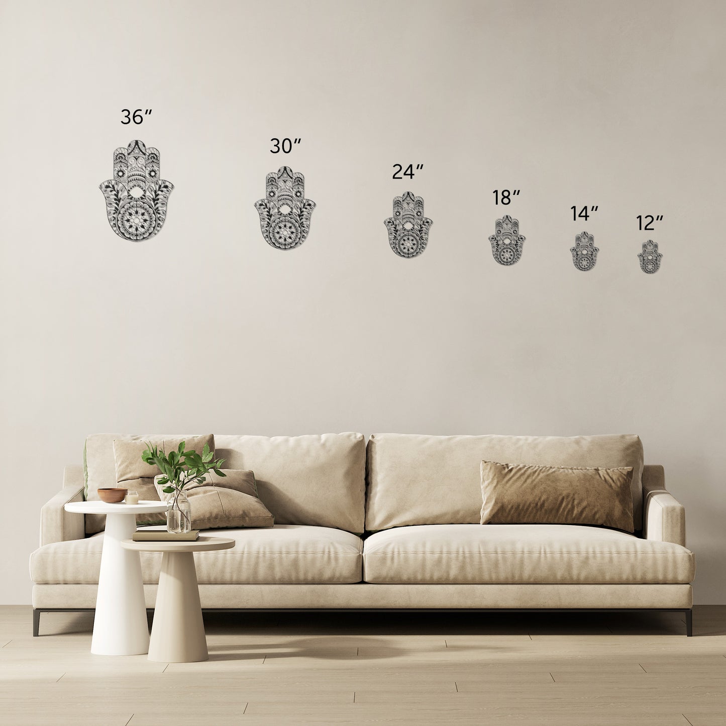 Hamsa Wall Metal sign