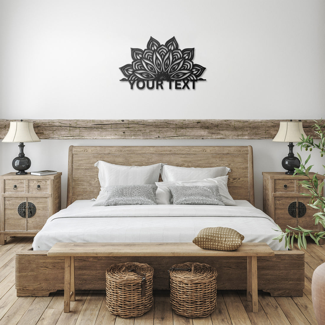 Mandala Wall Metal sign