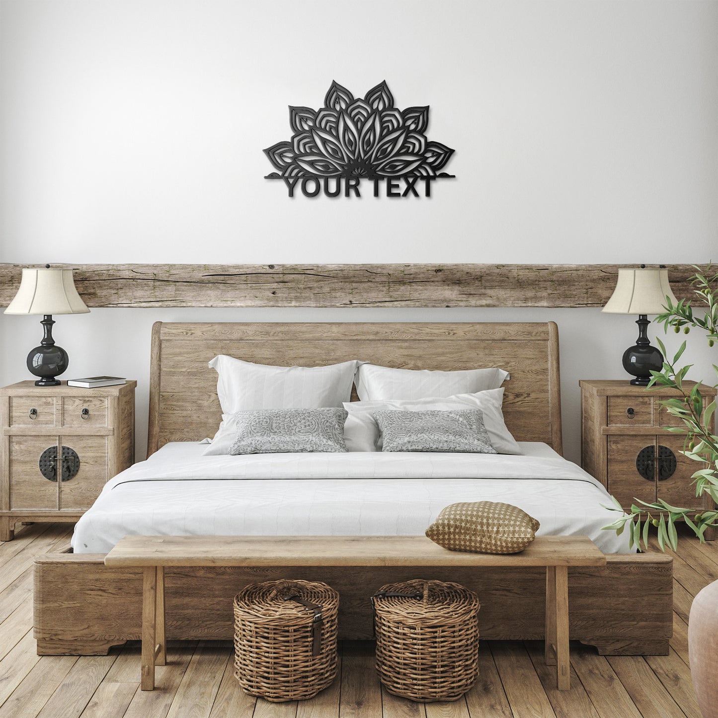 Mandala Wall Metal sign