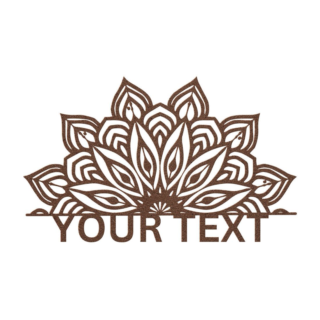 Mandala Wall Metal sign