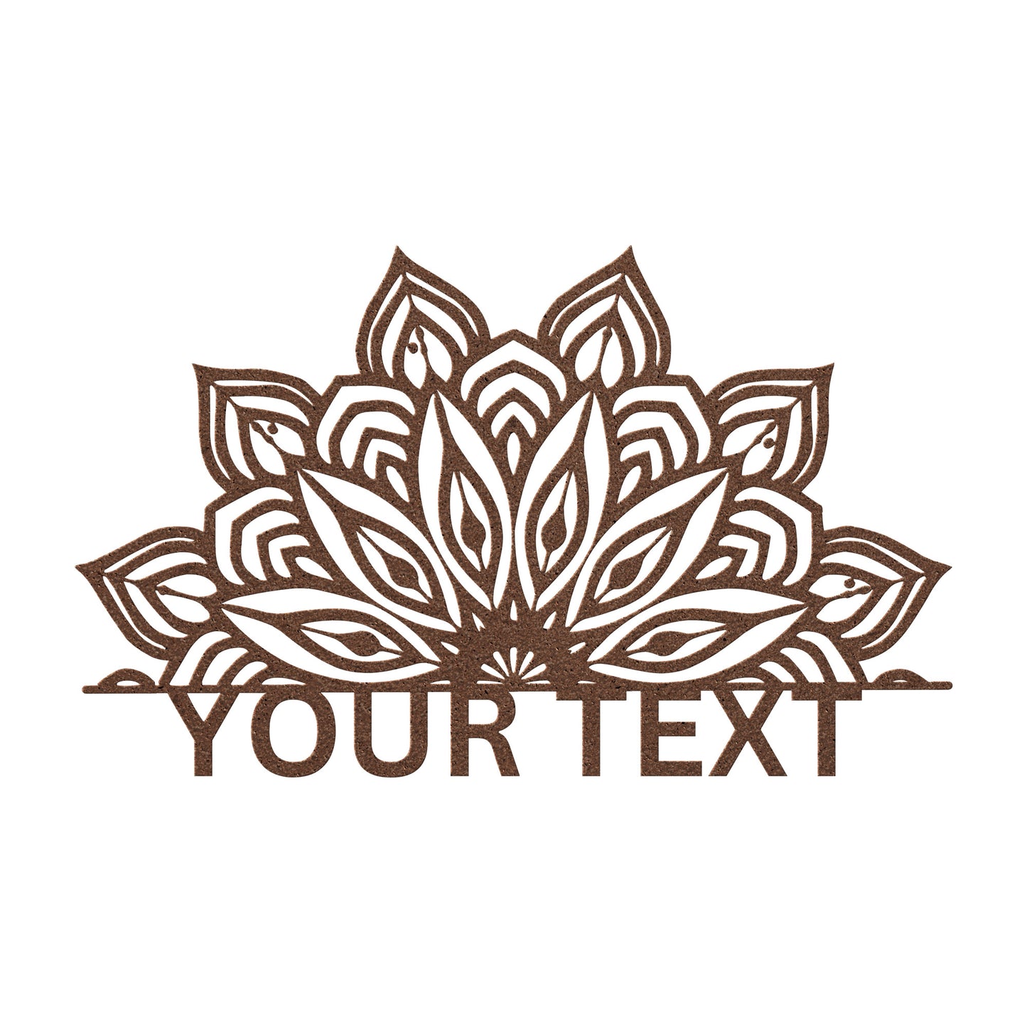 Mandala Wall Metal sign