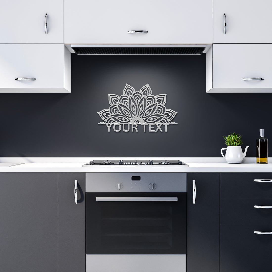 Mandala Wall Metal sign