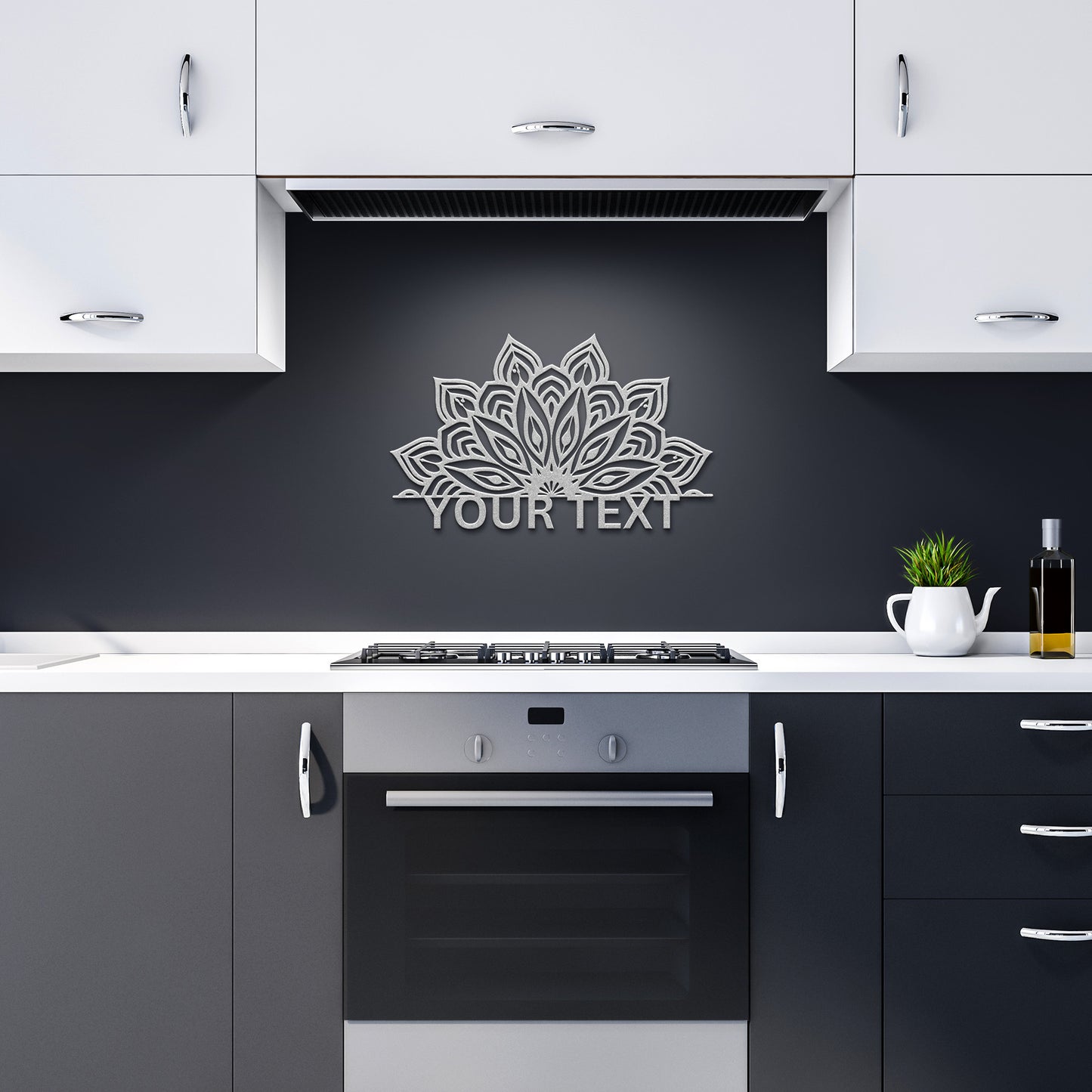 Mandala Wall Metal sign