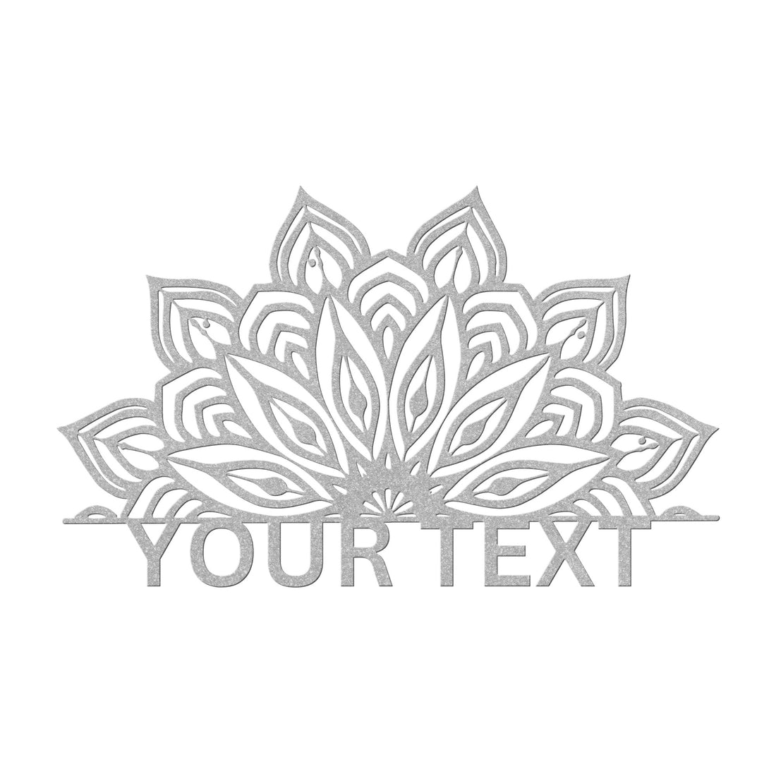 Mandala Wall Metal sign