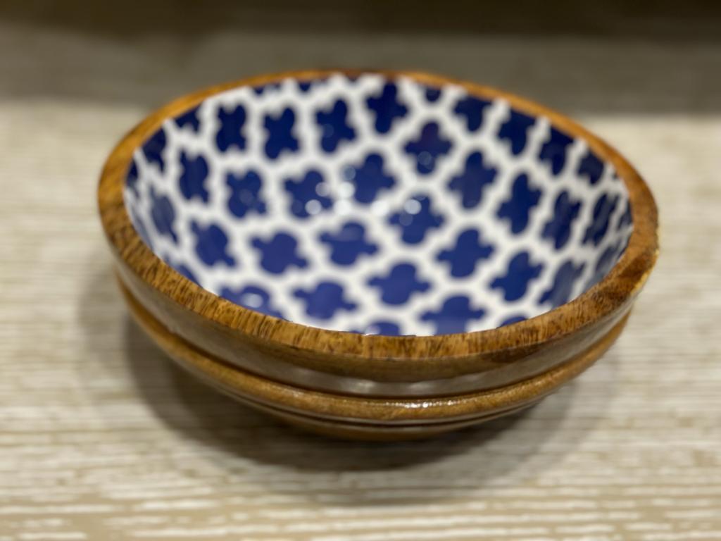 Oriental Mango Wood Serving Bowl Set