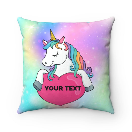 Personalized Unicorn Pillow Case