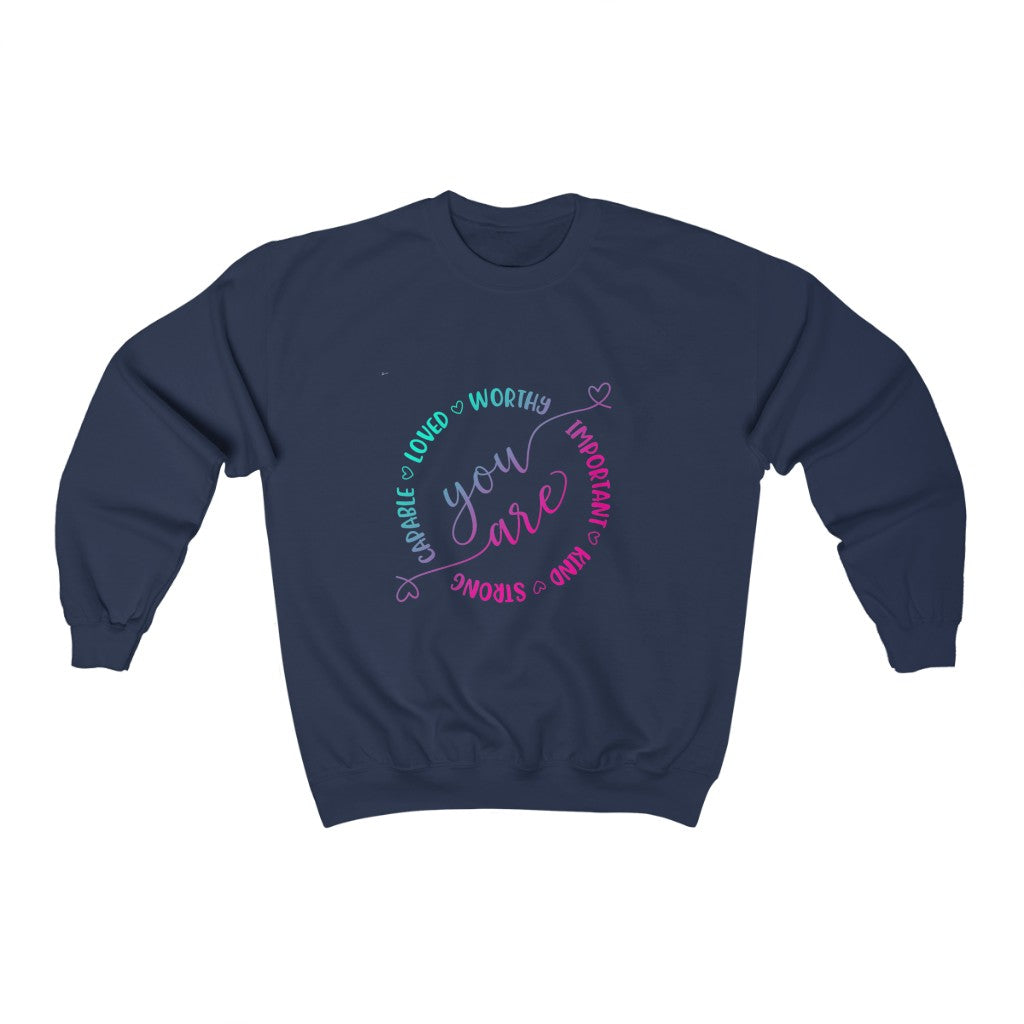 Inspirational Quote unisex sweatshirts
