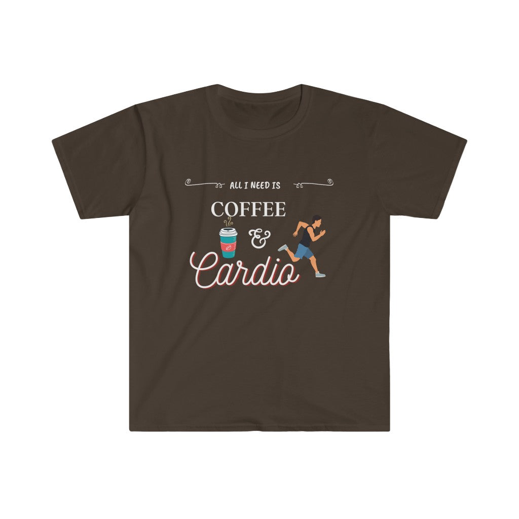 Graphic gym tees, workout tees, coffee and cardio