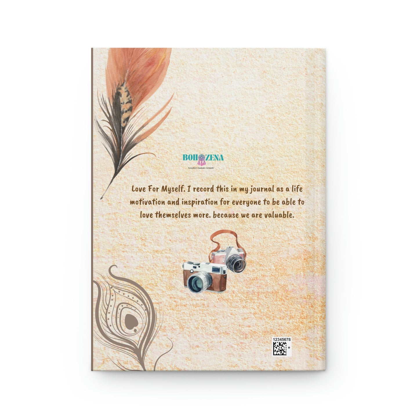 Hardcover Inspirational Journal  | Inspirational notebook
