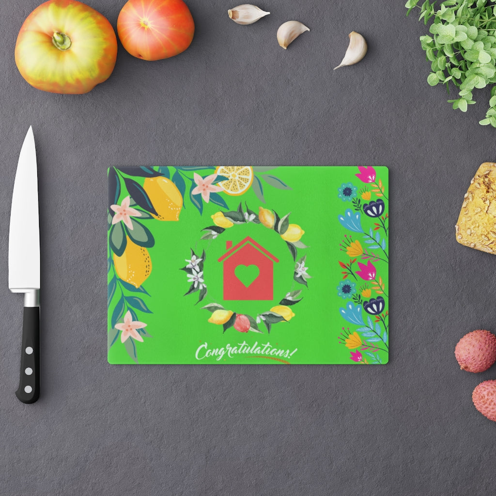 Personalized kitchen cutting board
