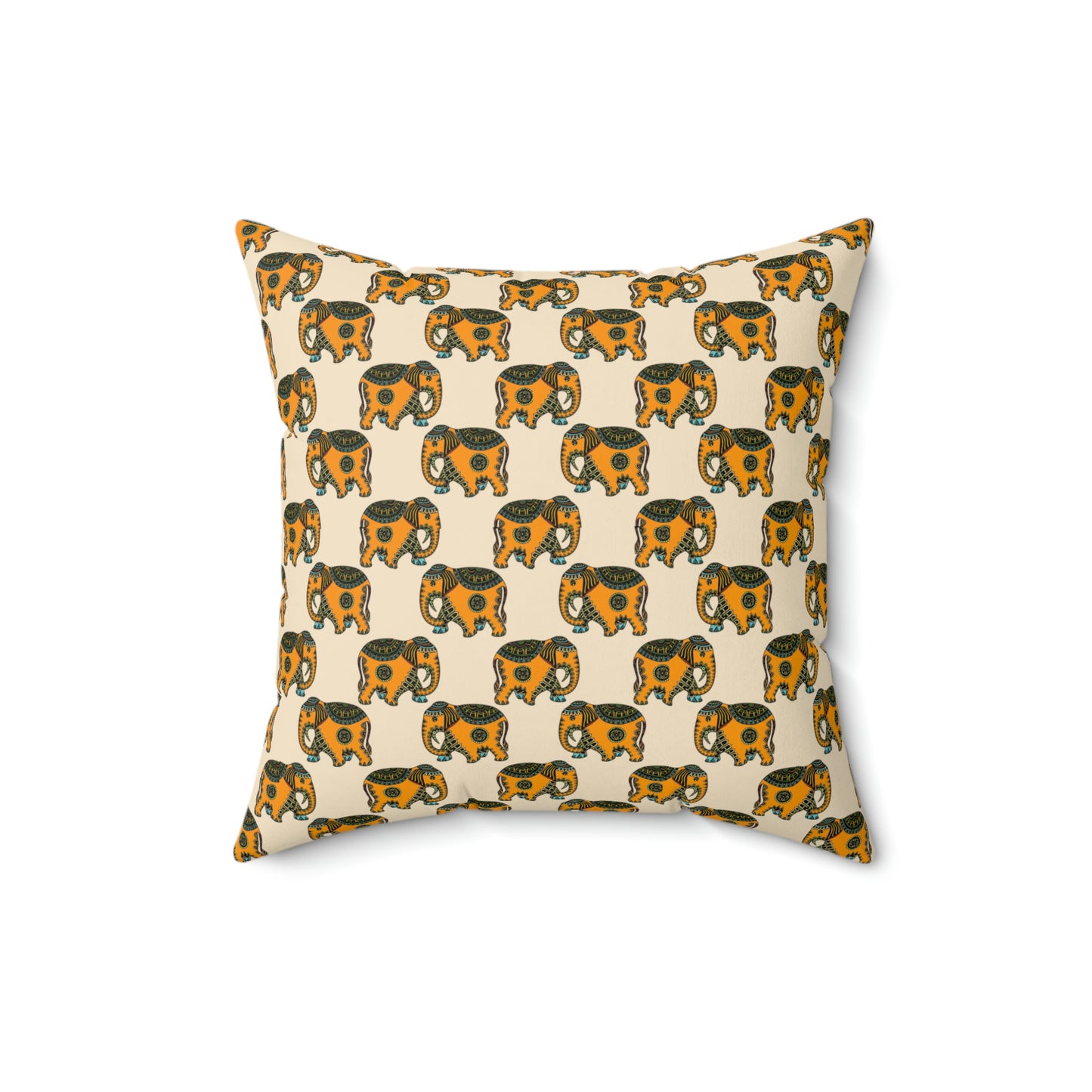 Bohemian Elephant pillow cover